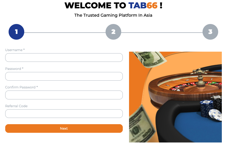 Tab66 Login